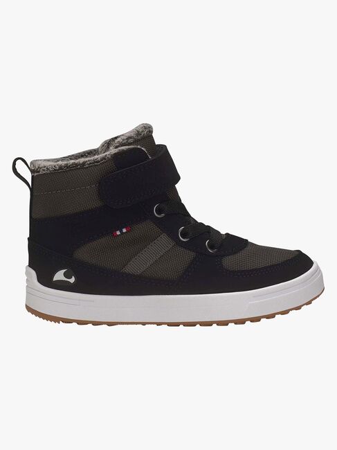 Viking Lucas Mid WP Warm Vinterstøvler, Black/Charcoal
