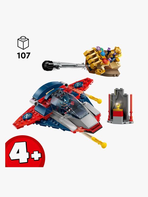 LEGO Super Heroes 76319 Captain America mod Thanos