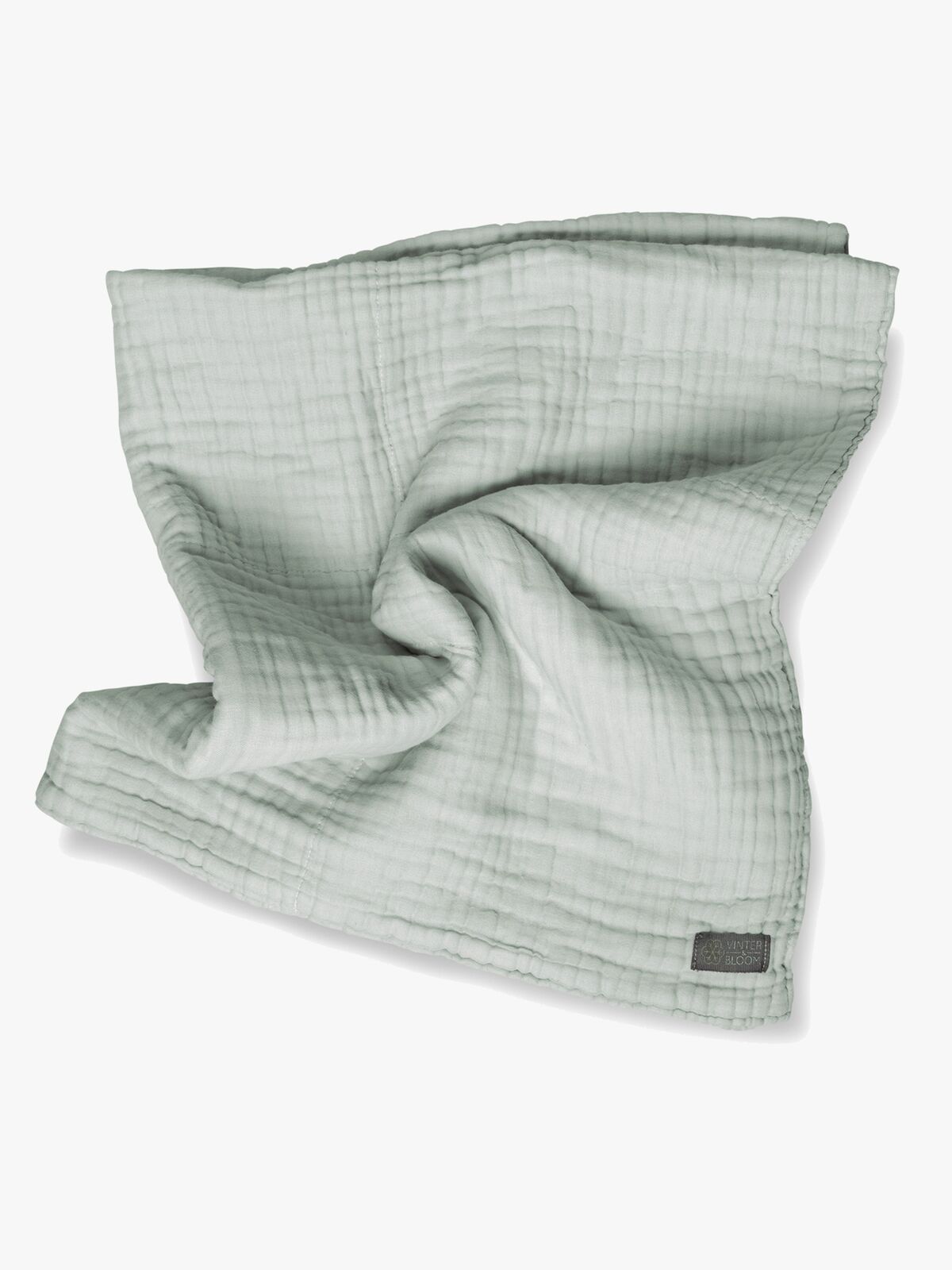 Stofble Layered Musselin ØKO Sage Green