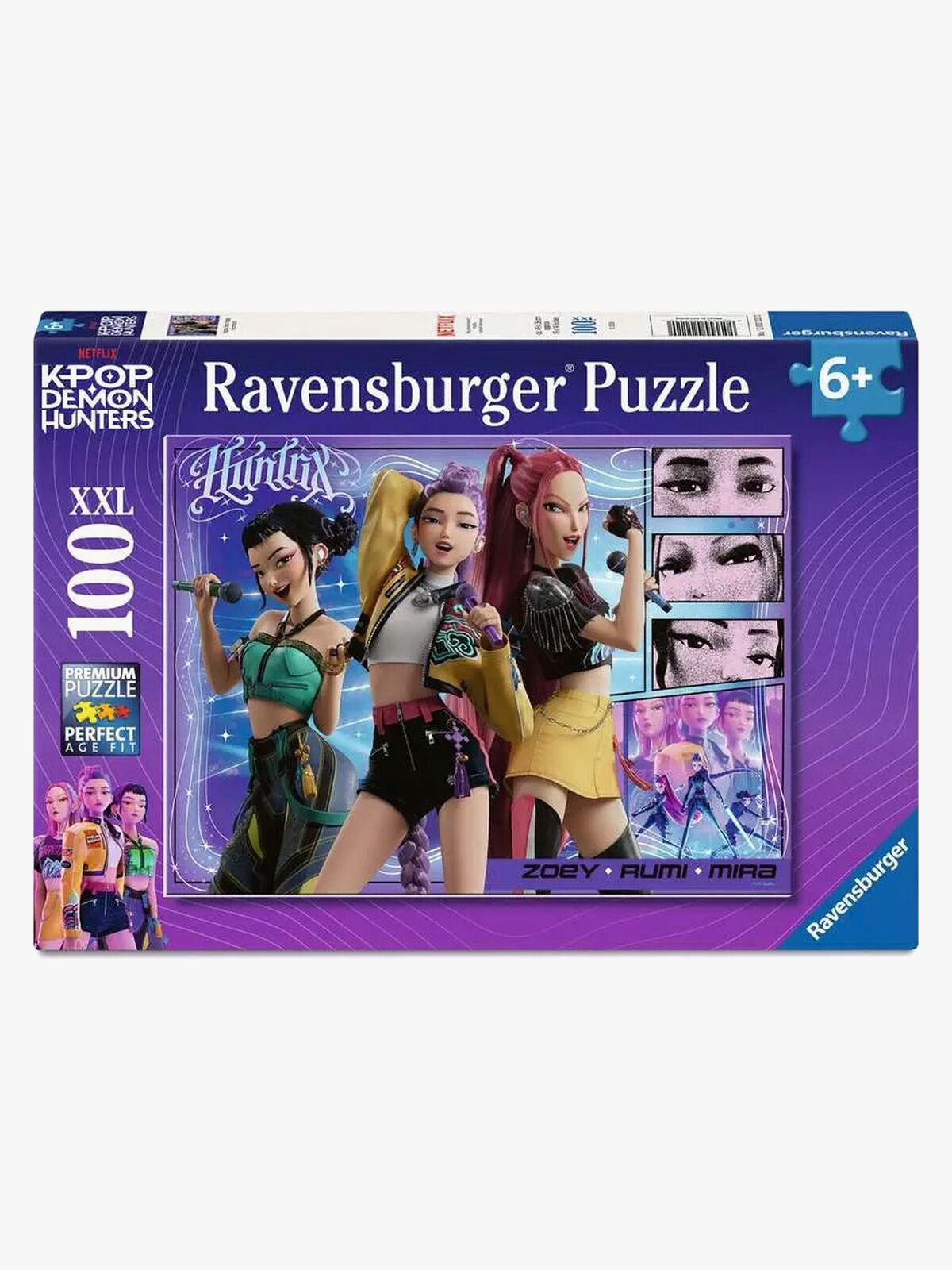 Ravensburger K-Pop Demon Hunters Puslespil XXL Derpy & Sussie 300 Brikker