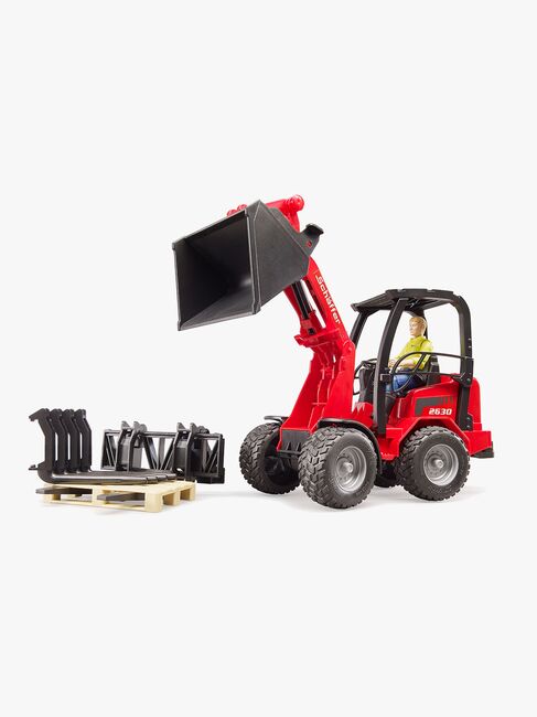 Bruder Schäffer Minilæsser 2034 & Figur