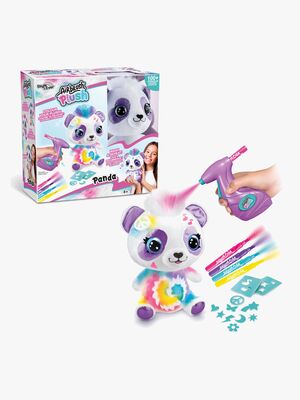 Airbrush Plush Bamse Panda 20 cm