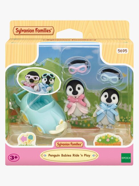 Sylvanian Families Figursæt Penguin Babies Ride ‘n Play