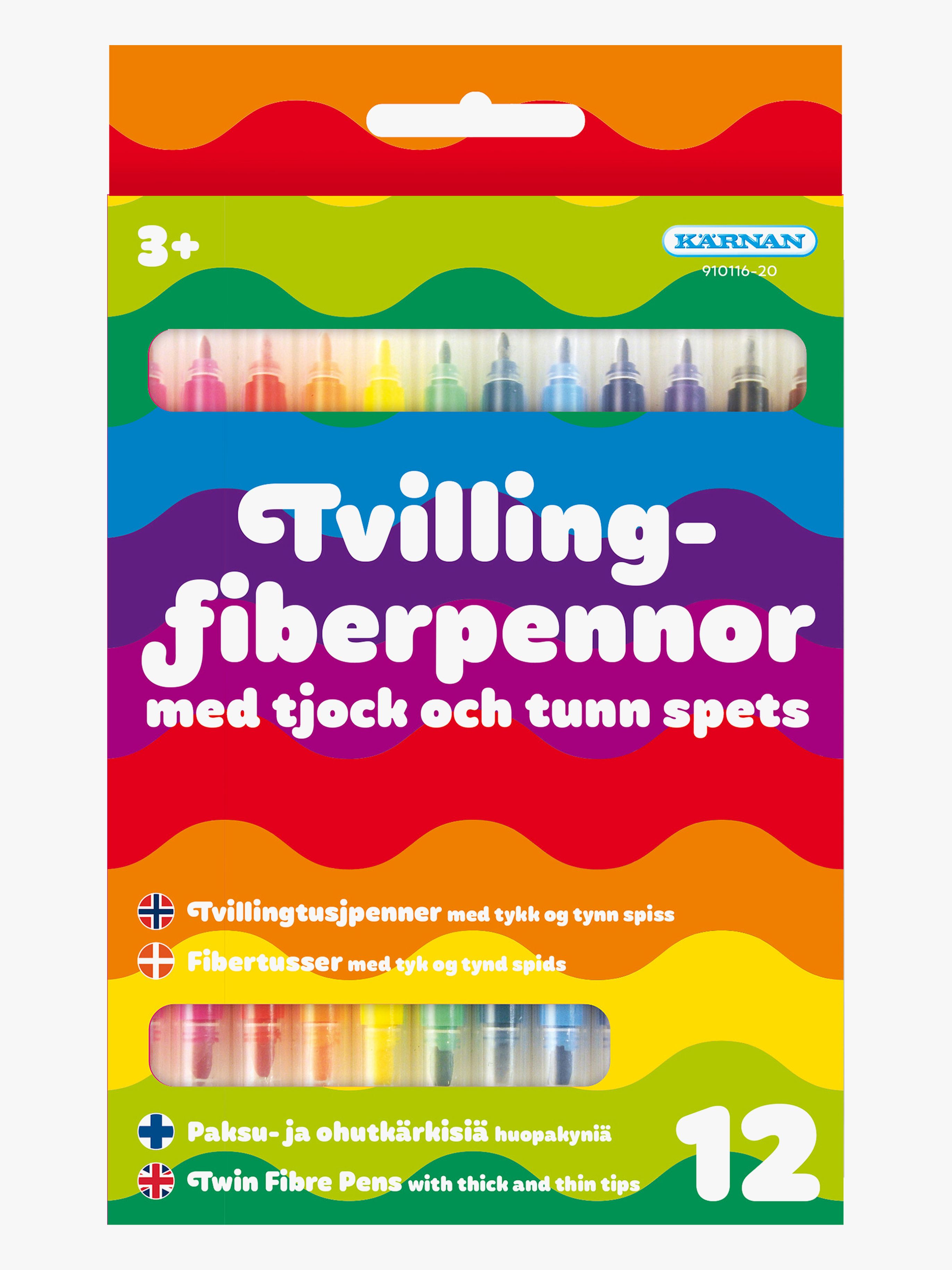 Egmont Kärnan Tuscher Tvilling 12 stk