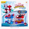 Spidey And His Amazing Friends Bilsæt 4-pak