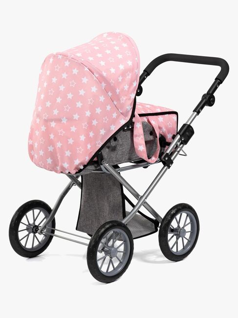 Bayer Design Combi Dukkevogn City, Grå/Lyserød