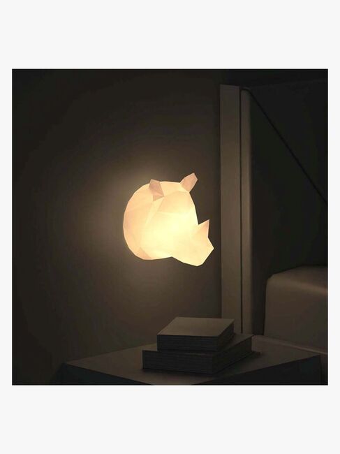 MOB Væglampe Wild Light Næsehorn, Multifarvet