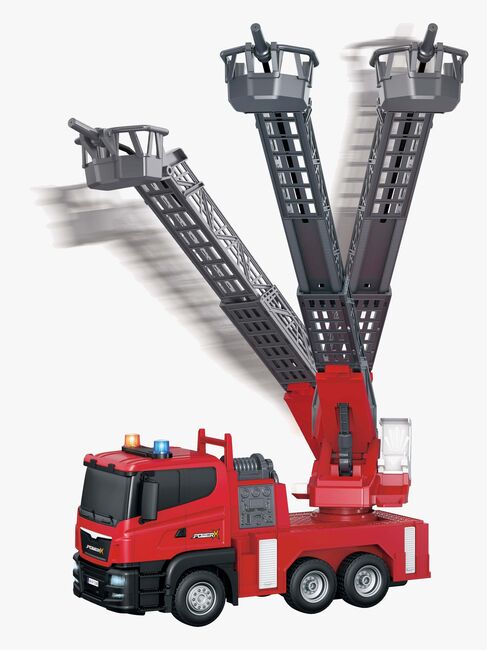 Power X Fjernstyret Brandbil med Vandsprøjte