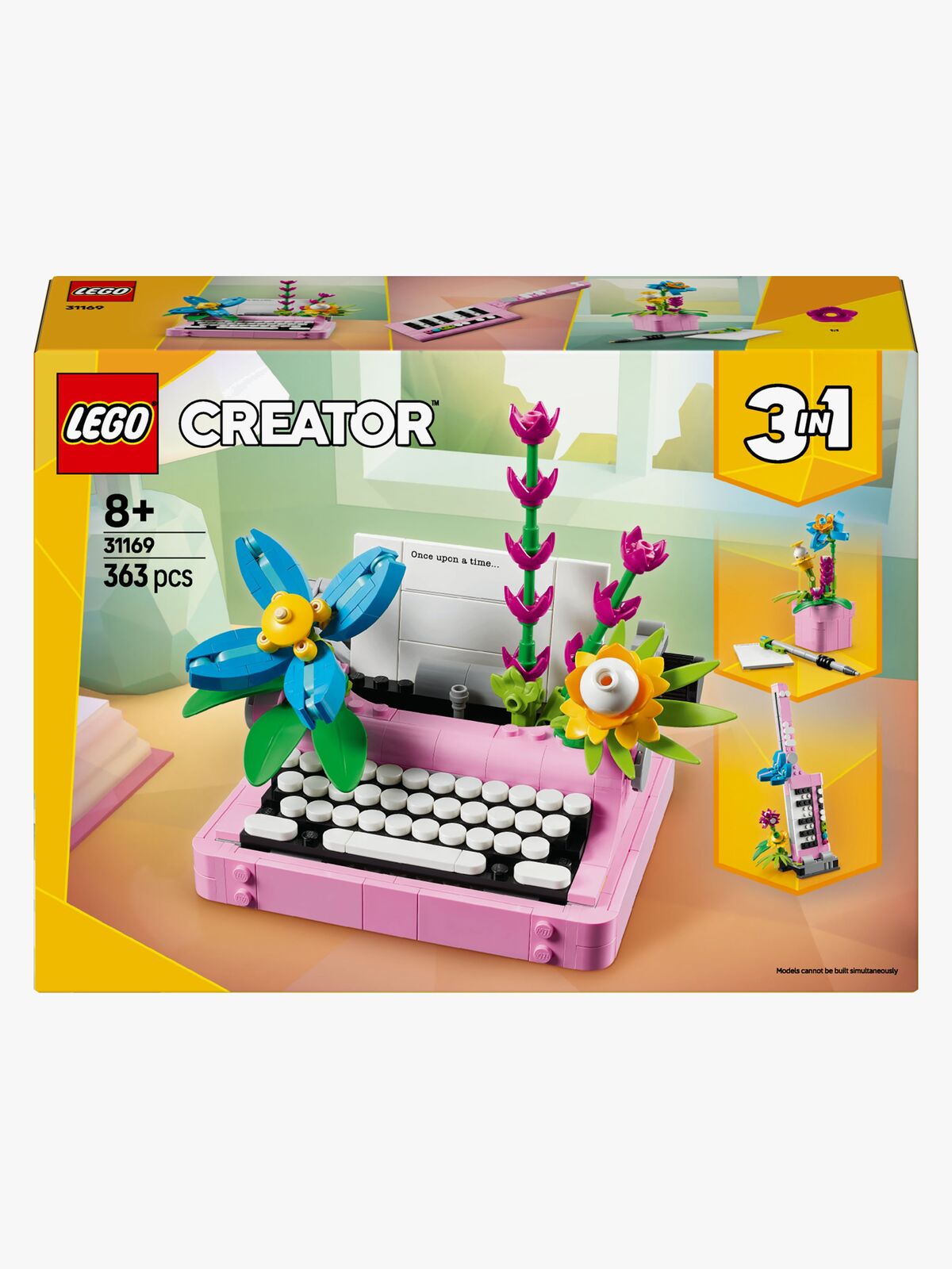LEGO Creator 31169 Skrivemaskine med blomster