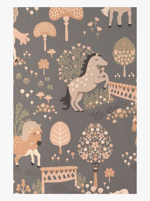 Majvillan Tapet My Sweet Pony, Midnight Blue