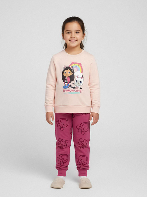 Gabby's Dollhouse Trøje Og Bukser Sæt, Lyserød 2900002906-70-4656_5.jpg