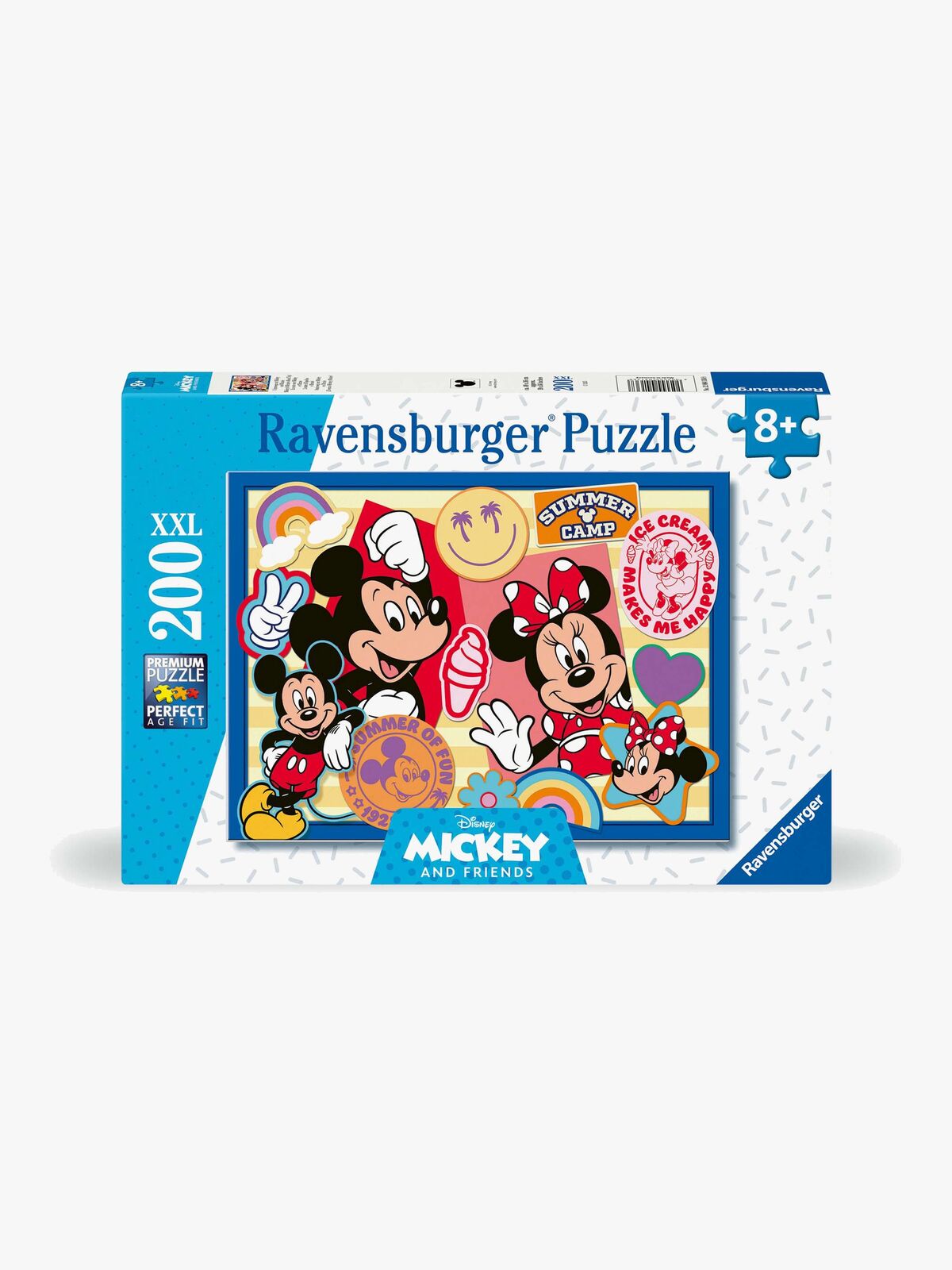Ravensburger Disney Mickey & Venner XXL Puslespil 200 Brikker