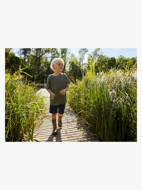 Viking Indie Print Gummistøvler, Khaki/Linen