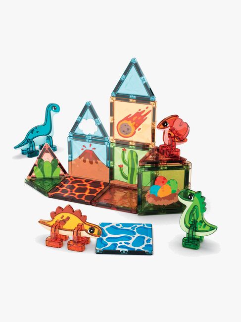 Geomag  Magnetisk Byggesæt Dino World 25 Dele