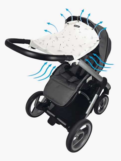 Dooky Universalt Sol- & Regnslag Dandelion, Hvid