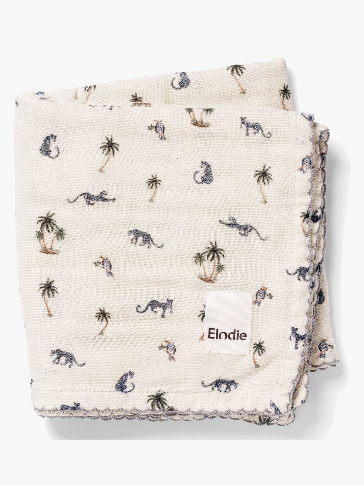 Elodie Bamboo Tæppe/ Stofble i Musselin, Leo's Resort