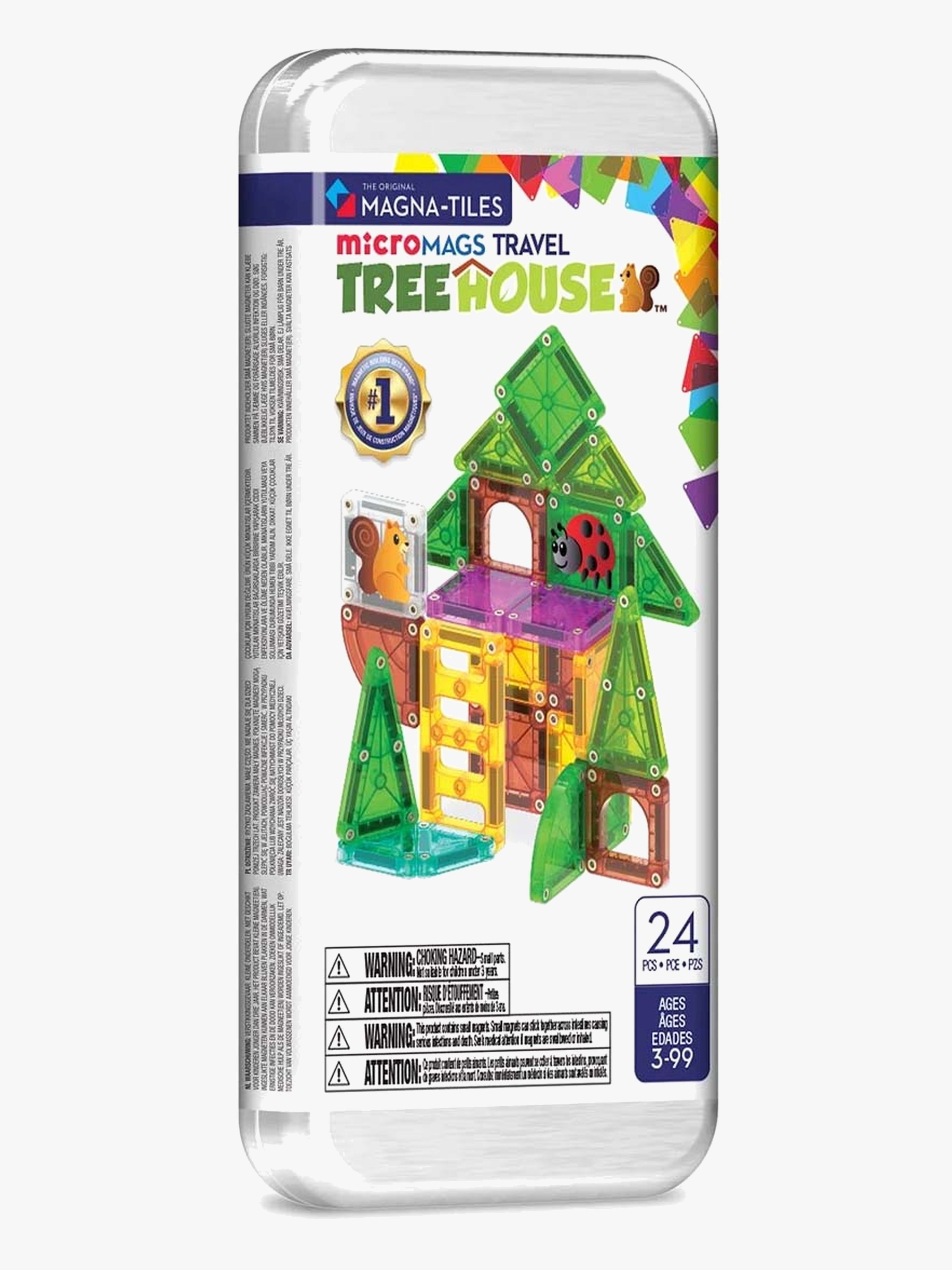 MAGNA-TILES Treehouse Travel Byggesæt 24 Dele