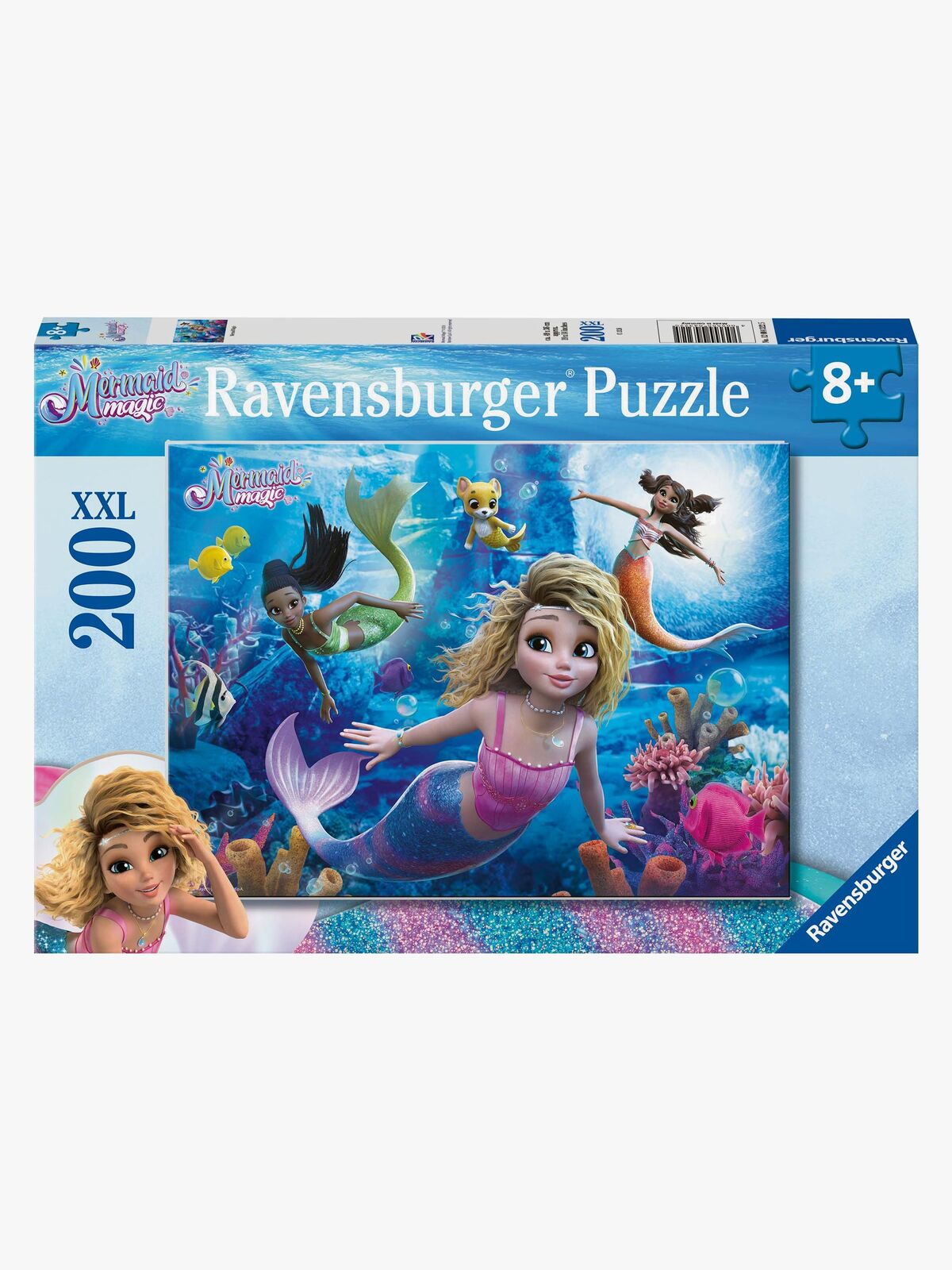Ravensburger Puslespil Mermaid Magic XXL 200 Brikker