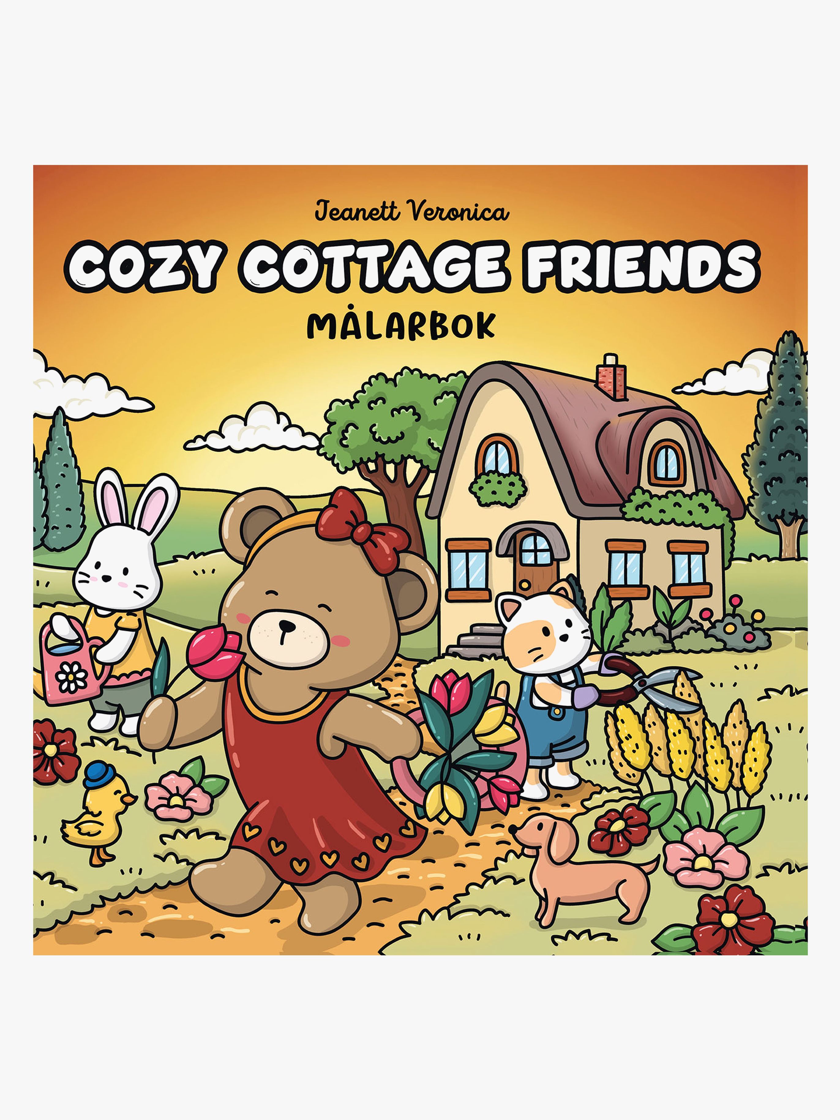 BokforlagetMaxStrom Cozy Cottage Life Malebog