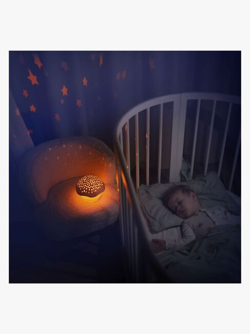 Pabobo Stjerneprojektor Svamp, Orange