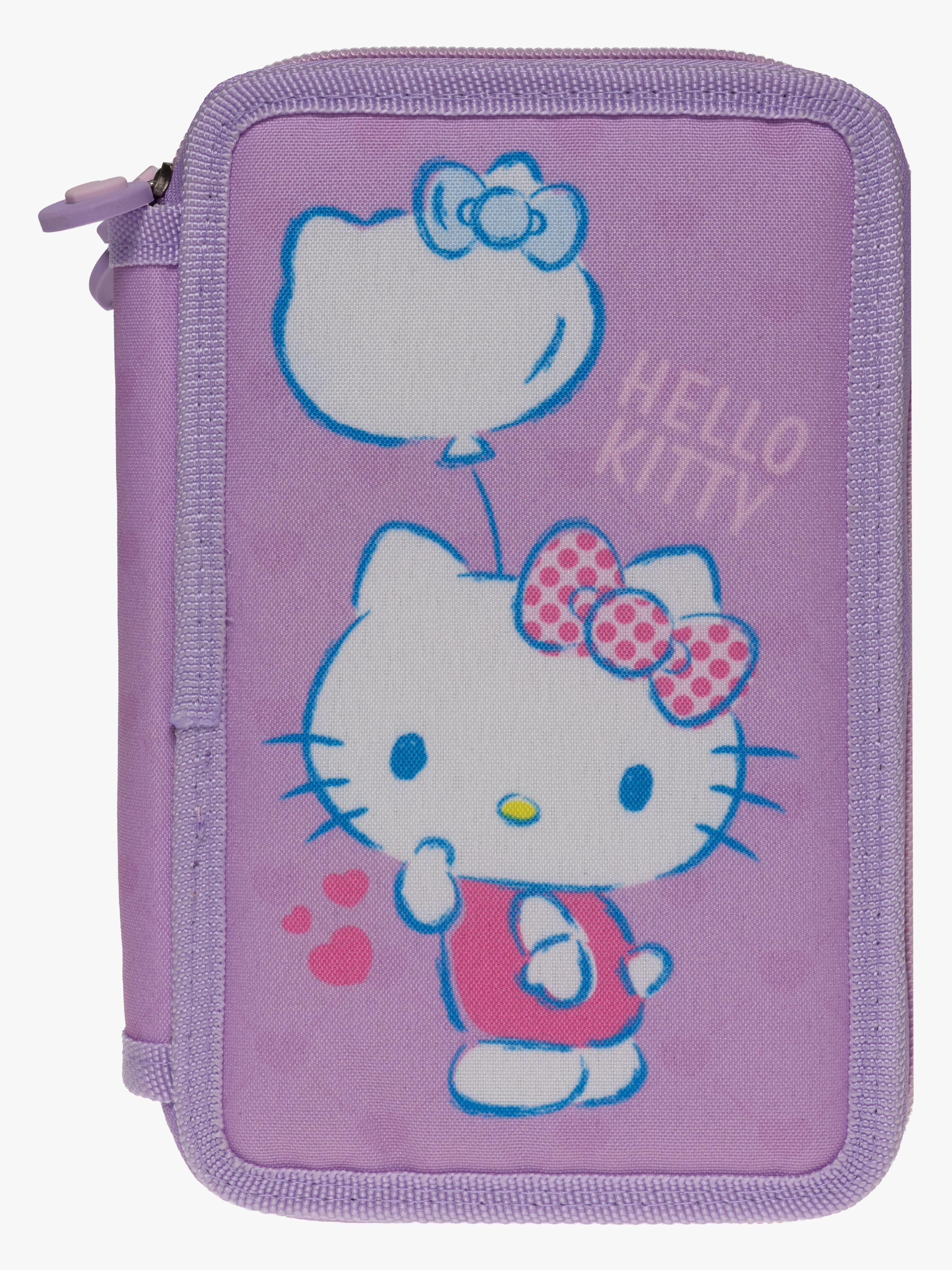 Hello Kitty Penalhus med 3 Rum, Lilla
