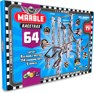 Marble Racetrax Grand Prix Kuglebanesæt 64 Ark