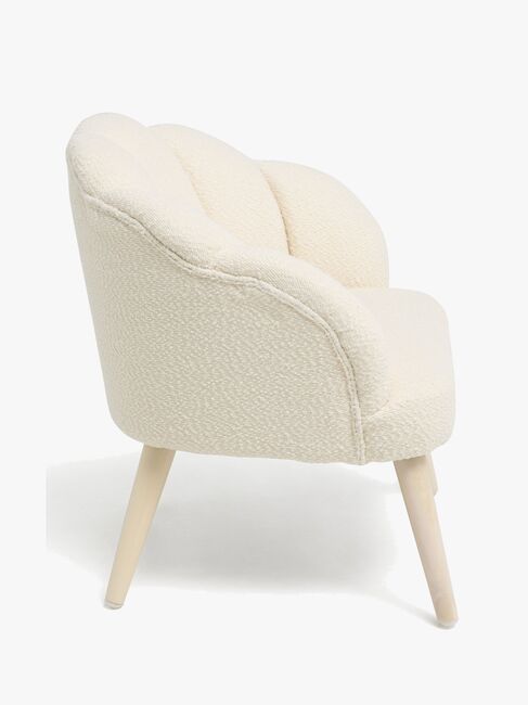 Alice & Fox Pearla Lænestol, Cream/Wood