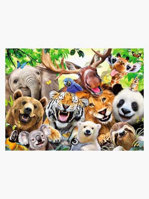 Ravensburger Puslespil Exotic Animals Selfie XXL 300 Brikker