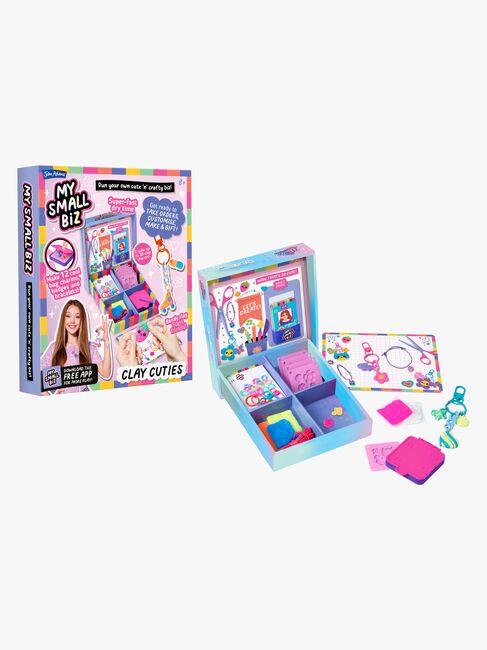 Real UniQ Kreasæt Lav Din Egen Nøglering i Ler