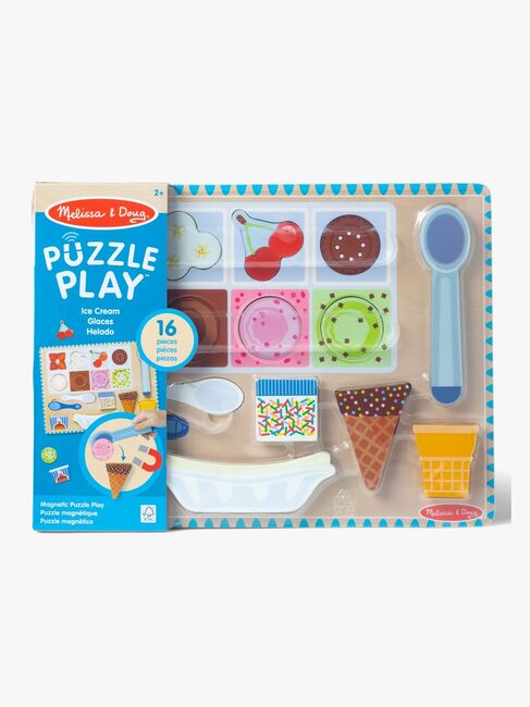 Melissa & Doug Magnetisk Puslespil & Legesæt Is 16 Dele