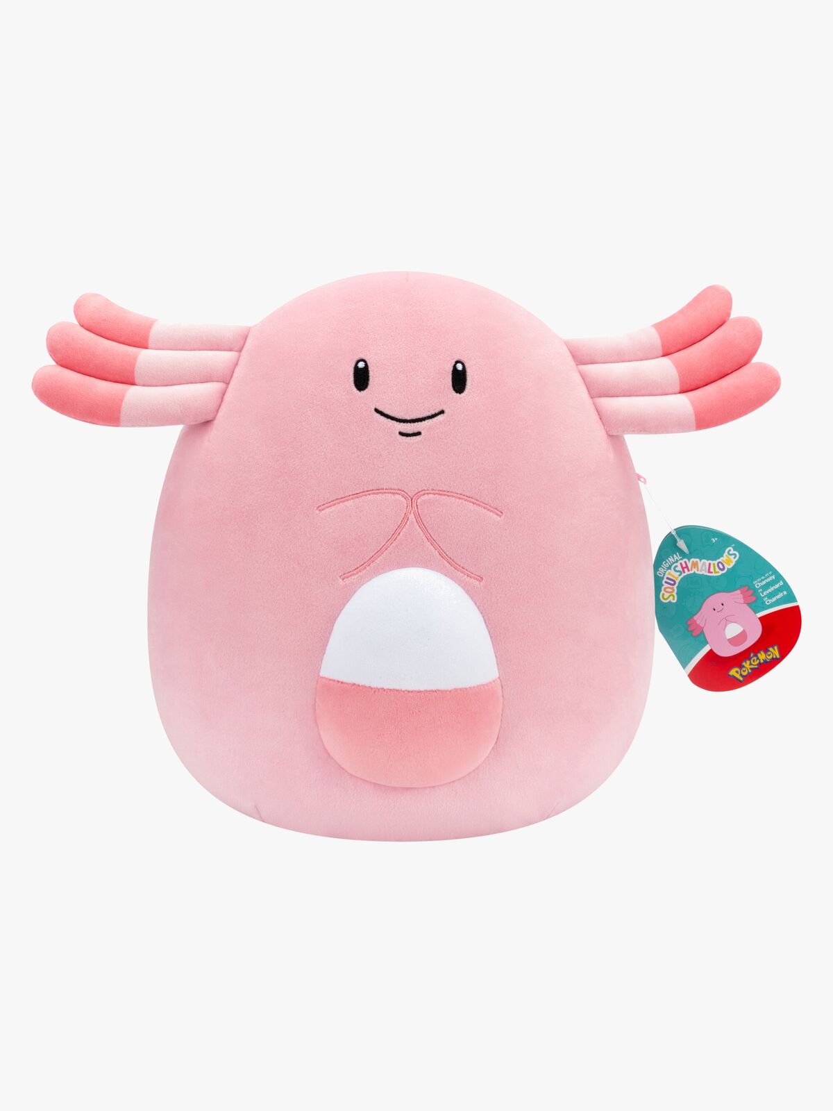 Squishmallows Pokémon Chansey Bamse 25 cm