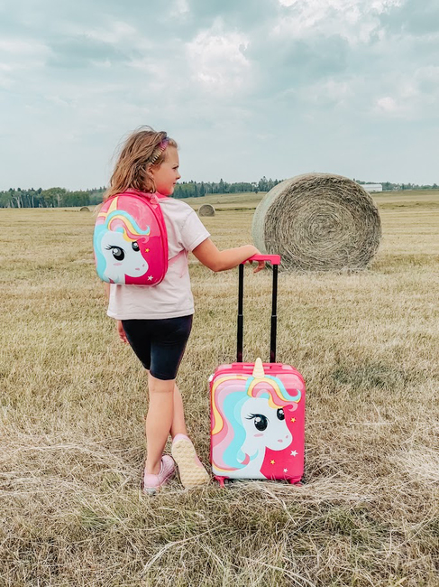 Heys Super Tots Set Kuffert & Rygsæk, Unicorn