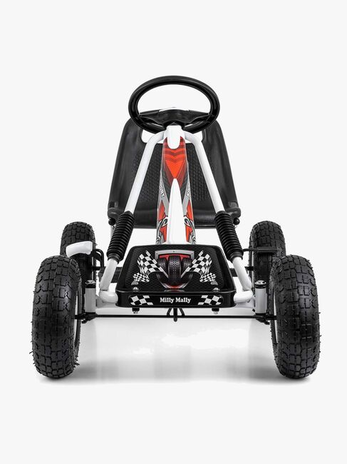 Milly Mally Pedalgokart Thor, Hvid