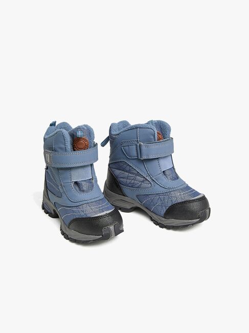 Nordbjørn Polar Reflective Vinterstøvler, Petrol Blue