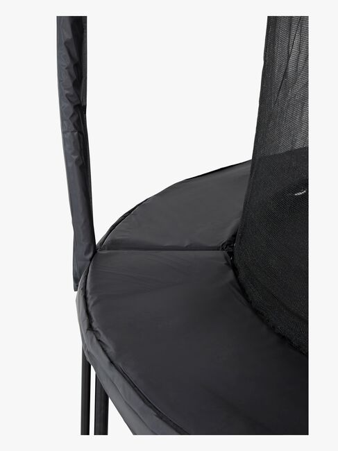 Pinepeak Trampolin inkl. Sikkerhedsnet 274x396 cm, Sort
