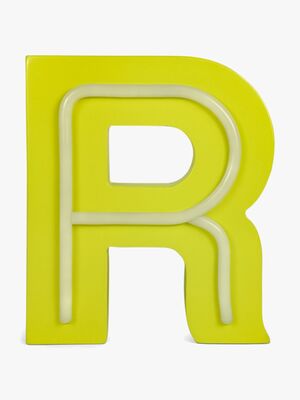 POPP Bogstavslampe R, Gul