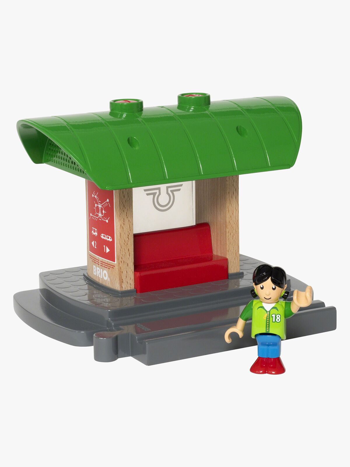 BRIO 33840 Togstation m. Lyd