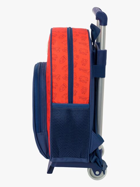 Super Mario Small Trolley Kuffert 10L Trick, Mørkeblå/Rød