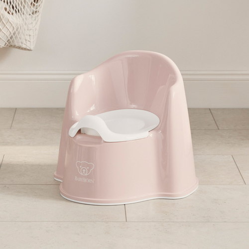 BabyBjörn Pottestol, Powder Pink/White