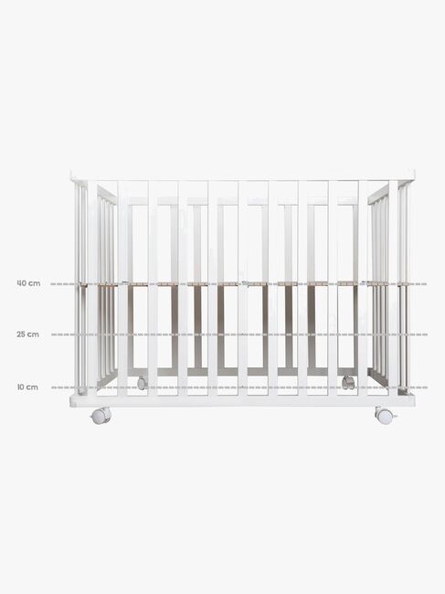 Roba Kravlegård med Hjul & Sengehest, Adam & Owl White