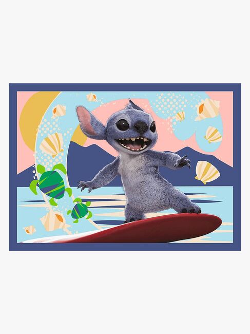 Disney Lilo & Stitch Puslespil 4-i-1