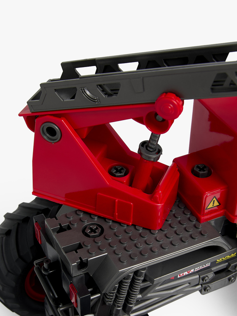 Alex's Garage Fjernstyret Heavy Off-Road Transportmiddel, Rød