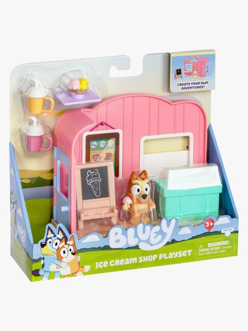 Bluey Legesæt Iskiosk med Figur