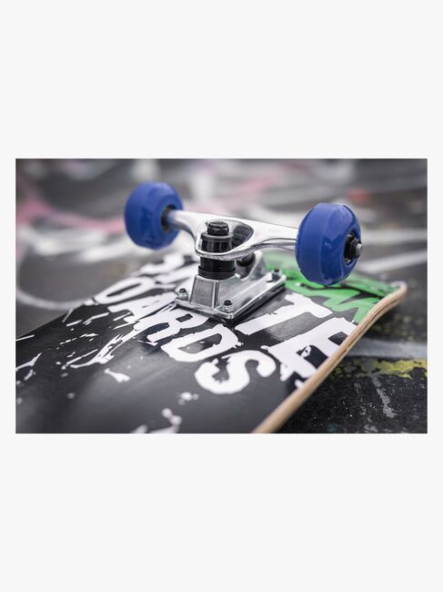 Pinepeak Skateboard, Blå/Grøn