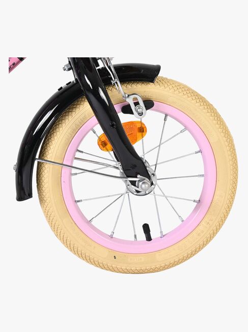 Volare Excellent Cykel med Kurv 12 Tommer, Sort