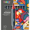 Carioca PLUS Illustration Markers 10-pak