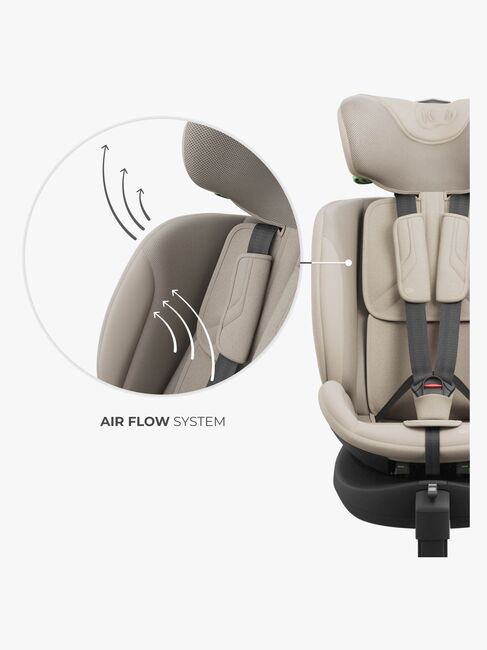 Kinderkraft I-FIX ENDURA SAFE Autostol, Beige