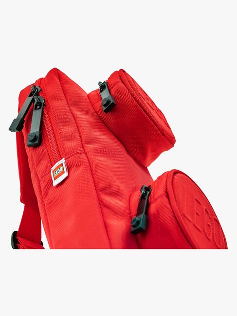 LEGO® Brick 1x2 Sejltaske, Bright Red