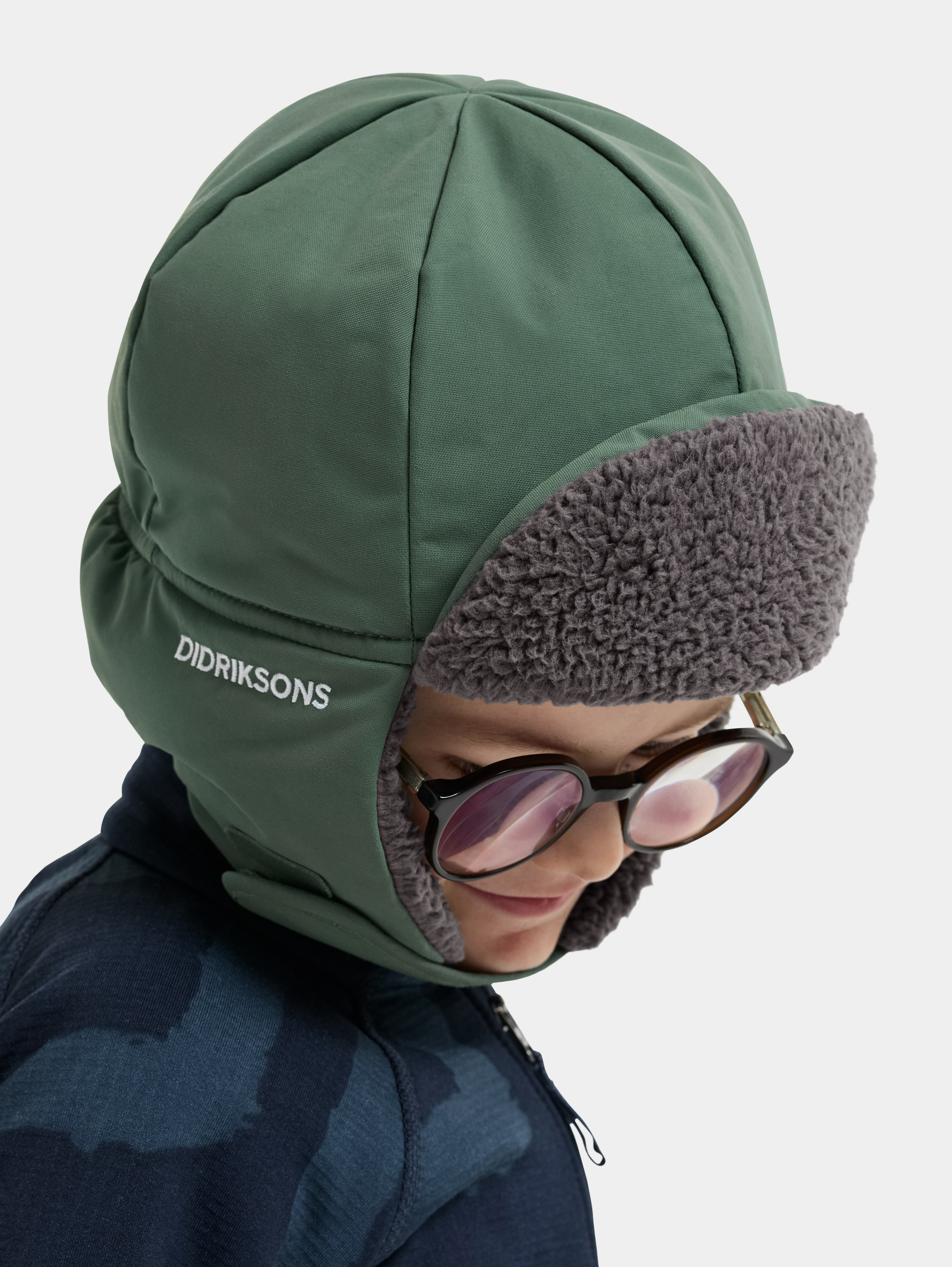 Didriksons Biggles Hue, Dark Moss, 54