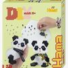 Hama Gaveæske 3D Panda Perlesæt 2500 Stk.